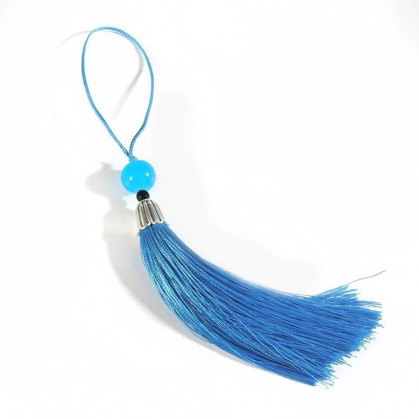 

2pcs 14cm polyester silk tassel fringe trim pendant cotton tassel for wedding decoration diy sewing curtains accessories h wmtqce