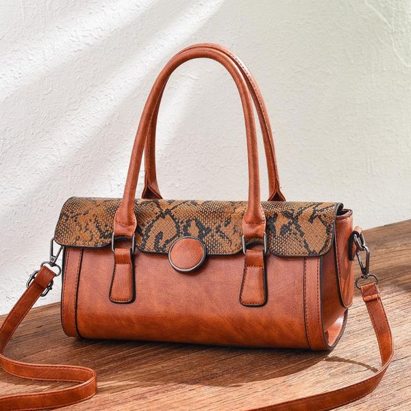 

new retro versatile handheld messenger boston bag