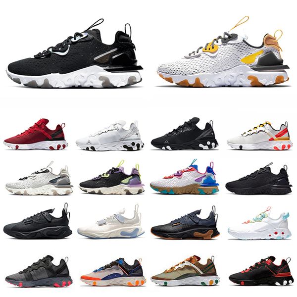 

fashion react vision element 55 87 mens running shoes type n354 gore-tex gtx phantom art3mis honeycomb schematic men women sports sneakers, White;red