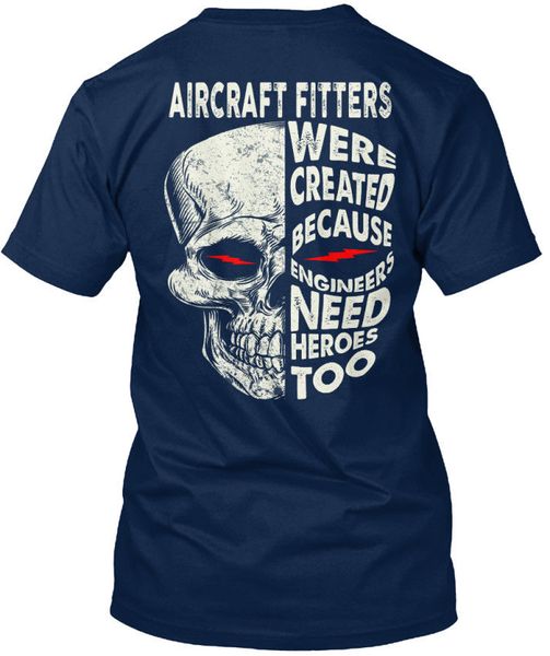 

100 % t shirt for men design aircraft fitters standard tee shirt sport hooded sweatshirt hoodie