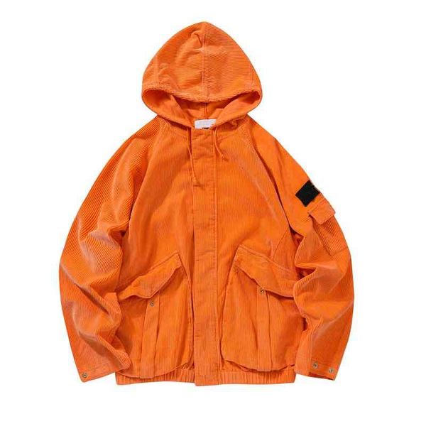 

men's jackets loose fw jackets coat corduroy fabric hip hop style european and american street large jacket guvl, Black;brown