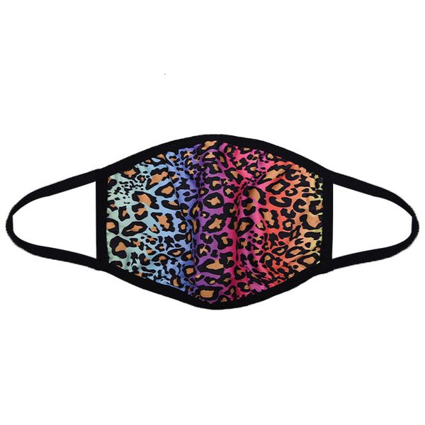 

factory leopard 3d printing designer masks respirator dustproof mask reusable protective face mouth cover owa2003 pq65b