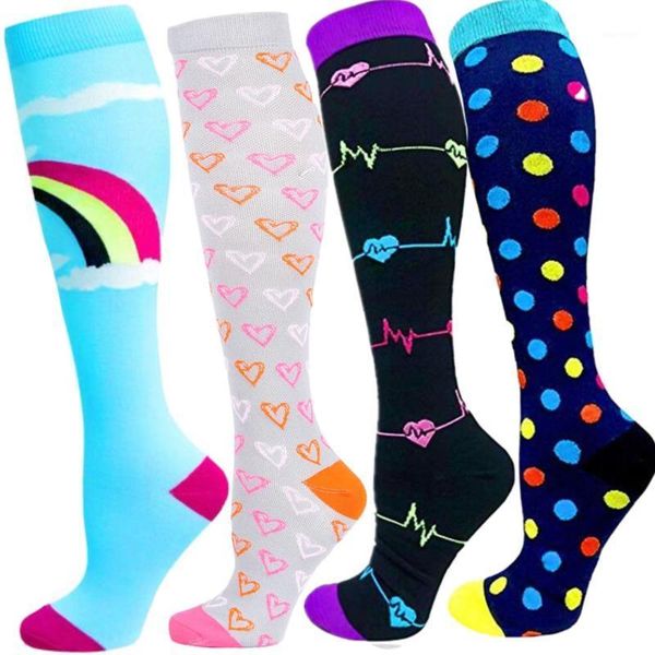 

men women antifatigue compression socks flight travel fit for nurses, pregnancy, varicose veins relief socks 15-30 mmhg stocking1, Black
