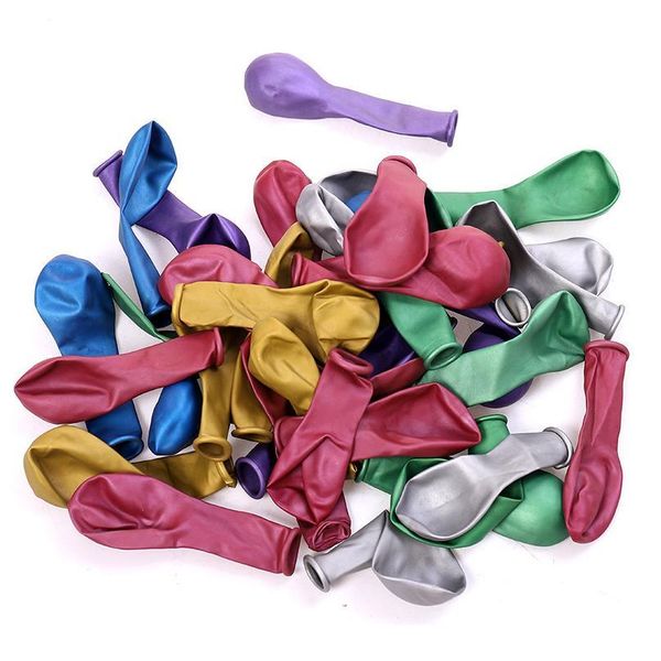 

30pcs chrome balloons latex air helium balloon wedding birthday party metallic balloon valentine's day party inflatable bbyjpi