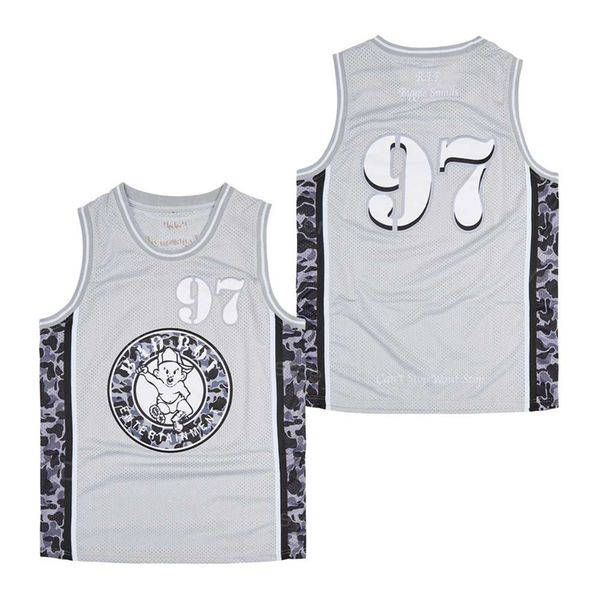 

1997 movie film blank 97 bad boys basketball jersey retro hip hop for sport fans pure cotton embroidery and stitched hiphop breathable team, Black