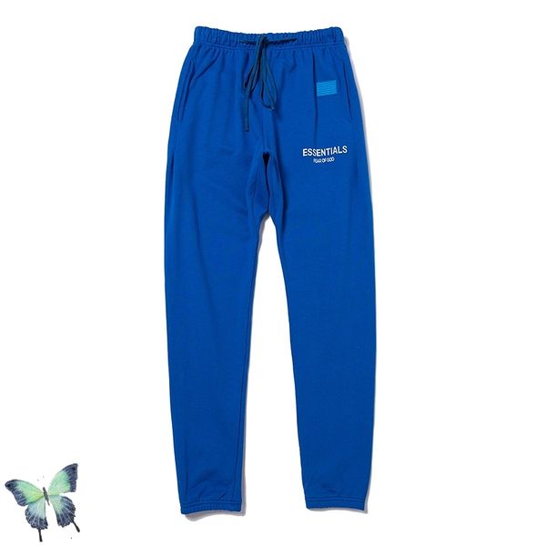 

2021 new street drawstring trousers solid color sweatpants men women trend pants 48ra, Black