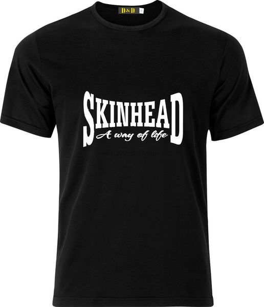 

skinhead a way of life funny 100% cotton t shirt sport hooded sweatshirt hoodie