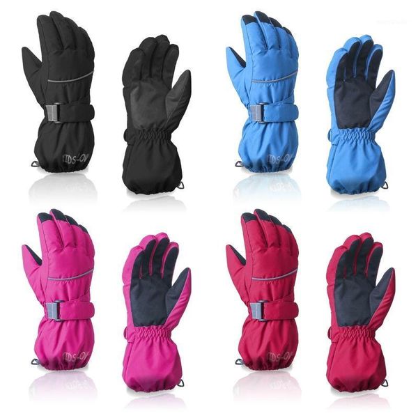 

kids children winter warm mountain snowboard ski gloves waterproof full finger mittens for outdoor sports skiing cycling1