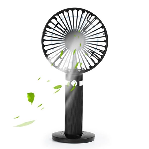 

s8 portable mute handheld deskelectric fan with 3 speed control
