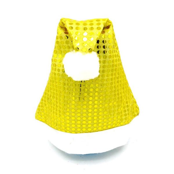 

christmas santa claus hats bright gold silver red caps for and children xmas decor new year's gifts home party supplies wmtinl