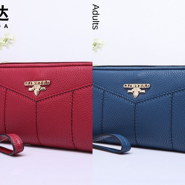

l3hbu fashion 2020 new women's long korean grip duoduo customized bao long 2020 new fashion women's hand bagkorean hand grip bagdu