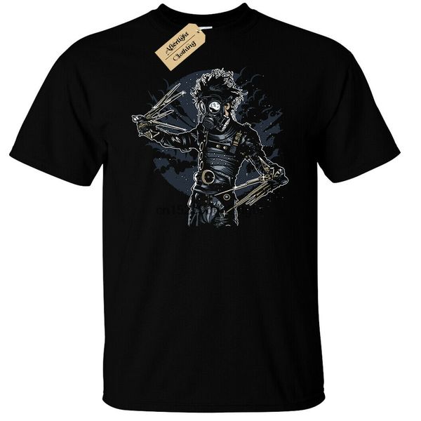 

gasmask scissor hands t-shirt mens gothic goth halloween men women fashion tshirt sport hooded sweatshirt hoodie