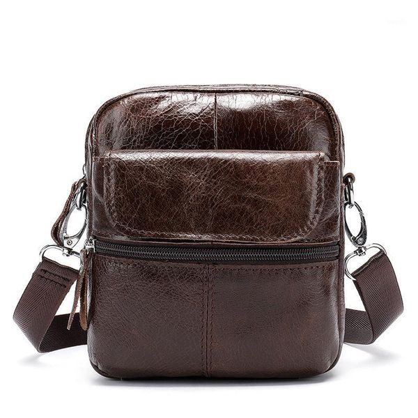 

briefcases retro satchel leather man casual crossbody bags for men bag genuine messenger bolso hombre layer1
