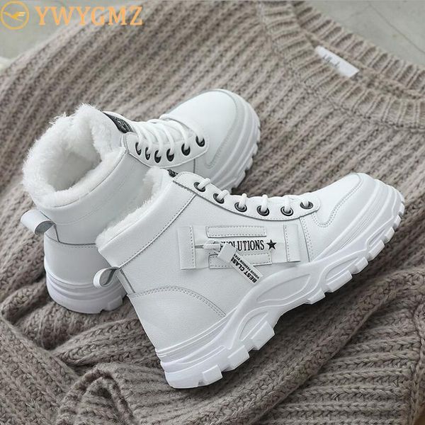 

women winter snow boots 2020 new fashion style high-shoes casual woman waterproof warm woman female white black botas