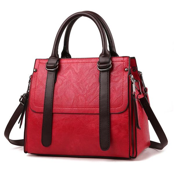 

women handbags large bag a set of bags pu leather women bag cross body solid colour simple handbags crossbody shoulder