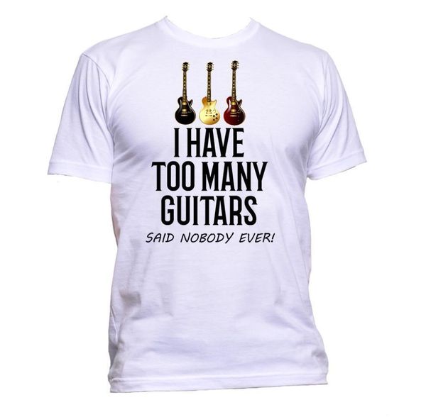 

summer tee shirt i have many guitars said nobody ever musician slogan t-shirt mens s cool t-shirt sport hooded sweatshirt hoodie