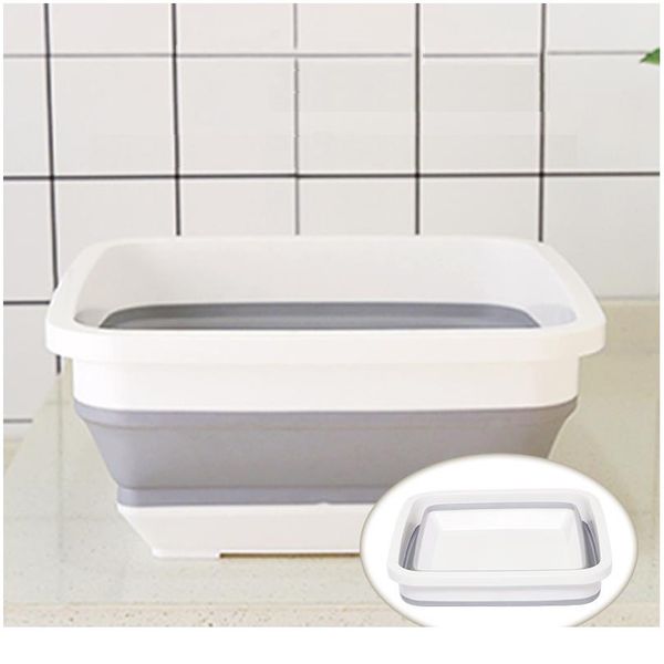 

folding washbasin portable folding bucket fishing camping car wash bucket collapsible bucket washing basin travel cleani bbydlm