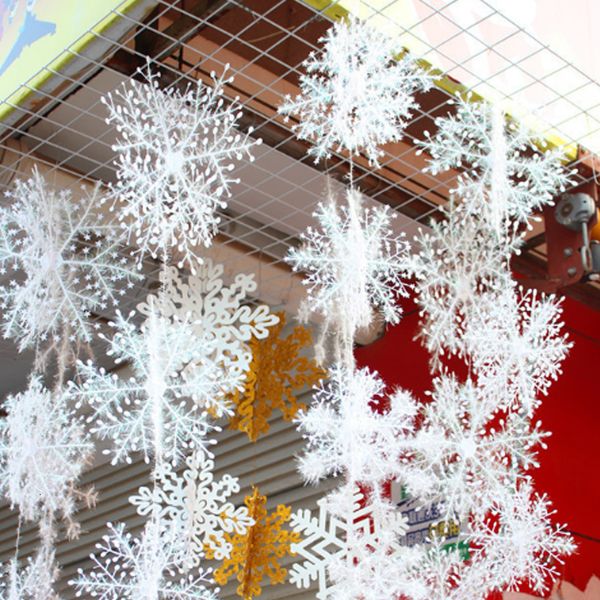 

factorya3eihome hanging tree white christmas snowflake decorations for weddding party with window sticker dhl