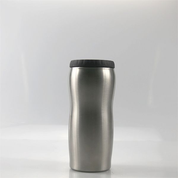 

12oz stainless steel tumbler curved cold keeper beer bottle insulation cans chiller bucket cooler water bottle a05
