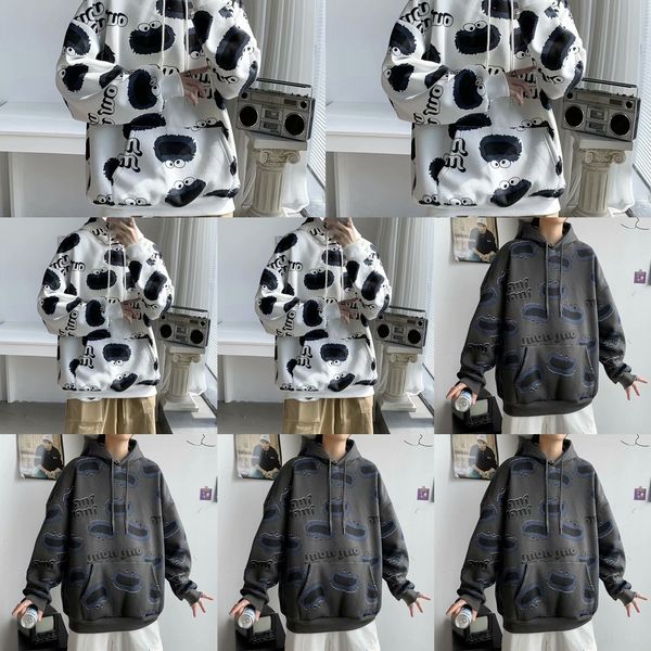

0wkww hooded new spring and autumn hoodie men's ins loose casual versatile fashion printed hoodie 2020 hoodie txmpy, Black
