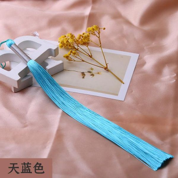 

5pcs 25см полиэстер шелк кисточкой crafts щетка для серьга шарма изготовление сати кисточки подвеска diy ювелирные аксессуары ручной работы, Black