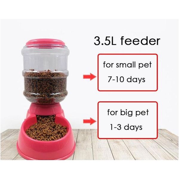

matic pet feeder drinking bowl for dog water drinking cat feeding large capacity dispenser pet fe jllntc xmhyard
