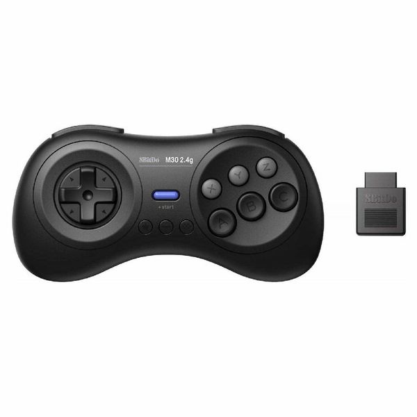 

m30 gamepad 8bitdo 2.4g controller + receiver for genesis md for ns r30