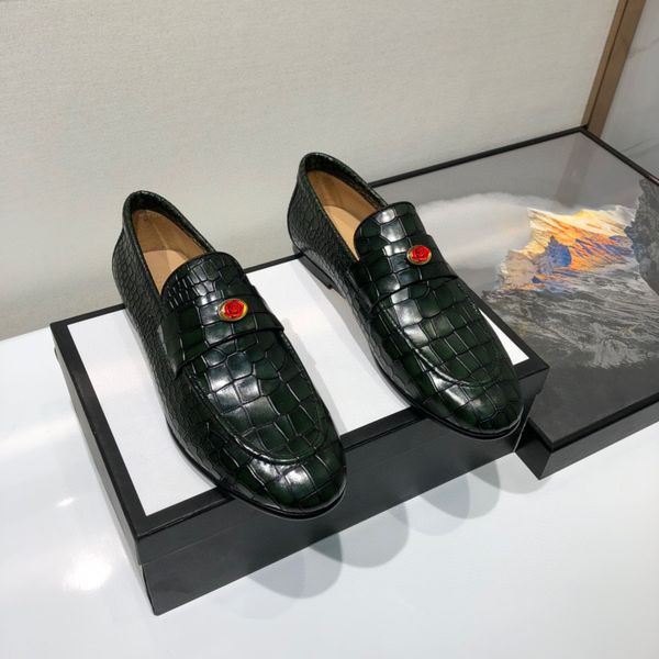 

corporate shoes for men luxury mens formal shoes wedding dress 2020 italian coiffeur brown shoes men elegant chaussure homme, Black