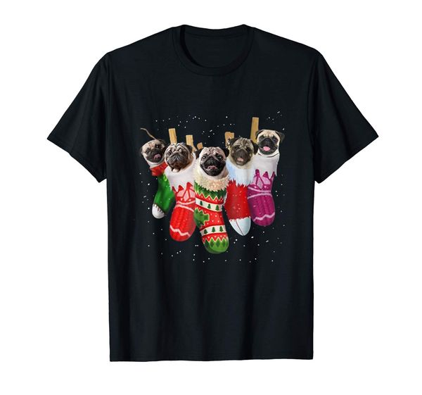 

pug christmas socks funny xmas vintage cute gift amazing short sleeve unique casual short sleeve sport hooded sweatshirt hoodie t shirt