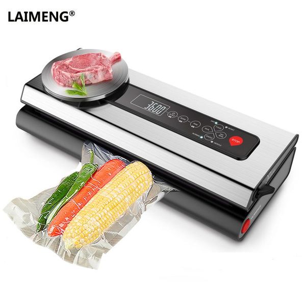 

laimeng vacuum sealer machine with vacuum bags packaging for packer packing for sous vide sealer s145