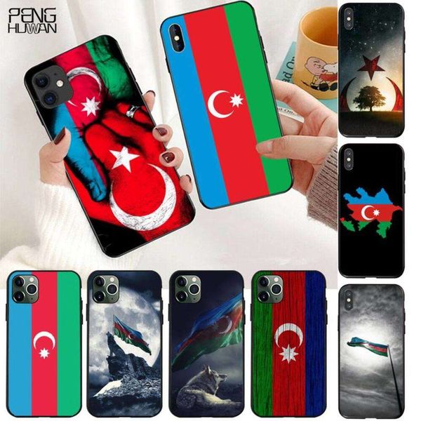 

qaazerbaijan buta flag, mobile phone shell, black soft shell, vip 11 pro xs max 8 7 6 s plus x 5s se 2020 xr layerlk