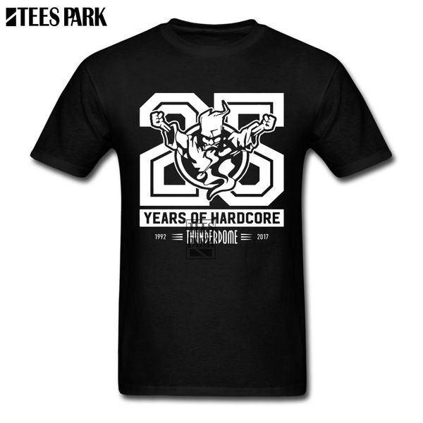 

funky thunderdome 25 years of hardcore white youth natural short sleeve sleeve clothes new arrival teenage funny sweatshirt hoodie t shirt