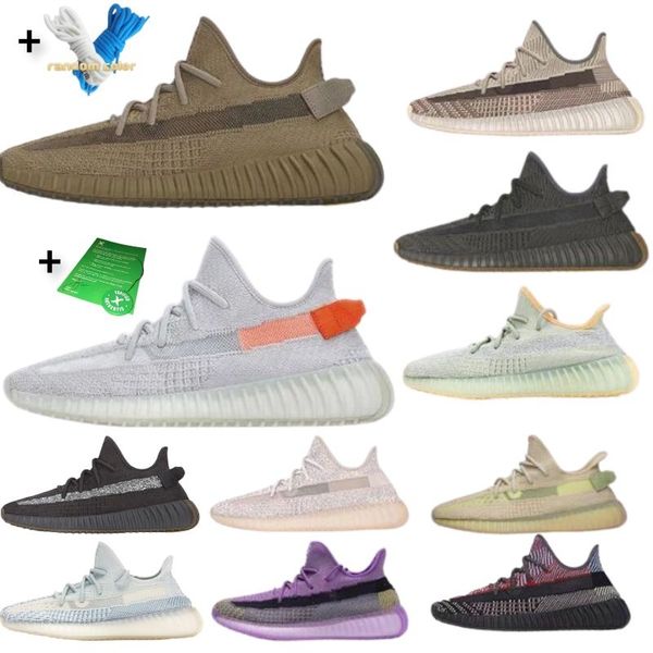 

2020 kanye v2 men women running shoes west yeeeeezy yeezreel cloud white yecheil tail light butter marsh trainers sneakers