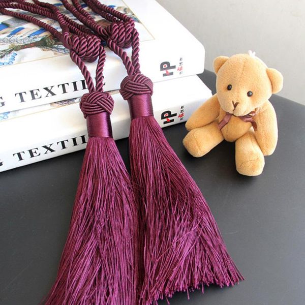 

2pcs curtain tieback tie backs tassle tie backs decorative curtain clips holdbacks curtain accessoires for drape h jlluhi