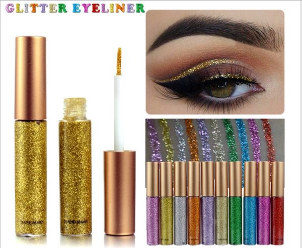 

wholesale cosmetics make-up cross-border specializedin glitter eyeliner glitter eyeshadow solution