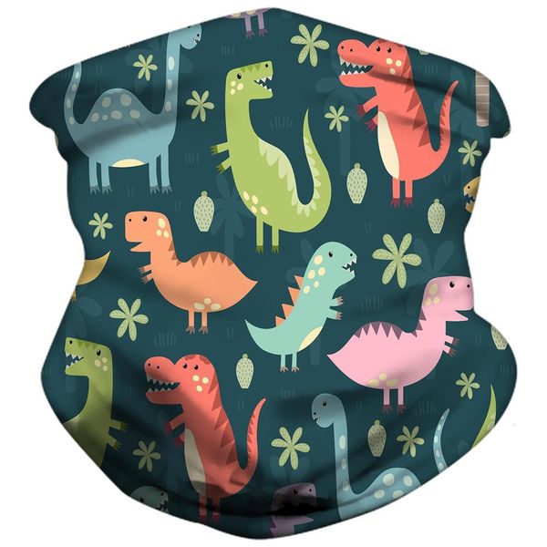 

print charve красочные моющиеся велосипедные турбаны маски молоко волшебное детское kerchief headgear nudpoof silk outdoor d поврежденная ма