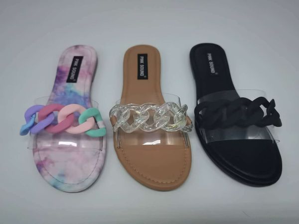 

0kaz 2021waterfront with m0n0-gram fashion rubbers mulein anatomics insock flexibles outsoles with summer slippers classic version unis, Black
