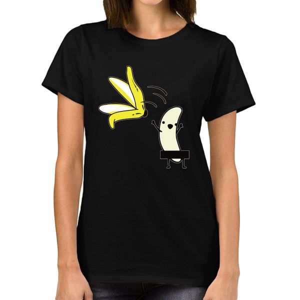 

sport 100% cotton women funny banana print t shirt soft 2020 summer short sleeve tee cute t-shirt gifts