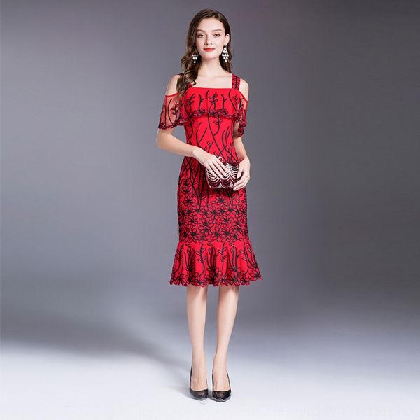 

женское лето 2020 новый чистый красного цветка пластины большой формальное для женщин среднего возраста летних женщин в 2020 новом чистом кр, Black;gray