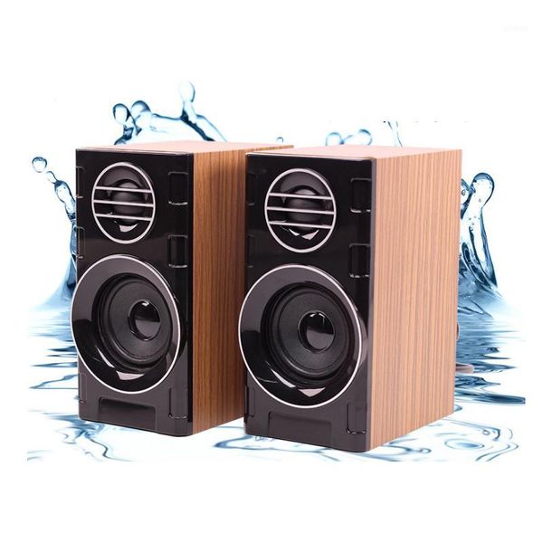 

wooden 2.0 multimedia computer speaker suitable for mobile home deskcomputer audio usb mini active notebook speaker1