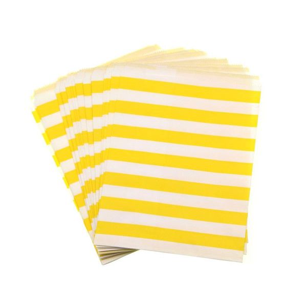 

100pcs colorful candy bags stripe food greaseproof paper candy buffet kids favor gift wedding decoration birthday party supplies wmtwiw