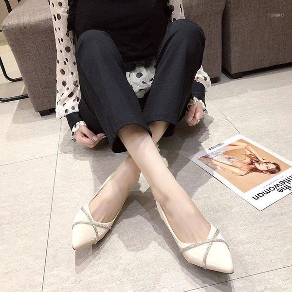 

pointed toe pumps women black beige high heels crystal decoration high heel shoes elegant office work shoes 2020 new arrival1