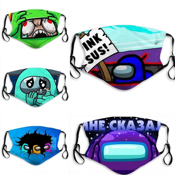 

b0rm face anti dust outdoor masks washable earloop face mask klw3524, Black