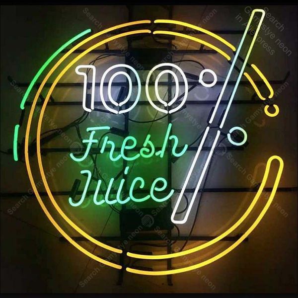 

neon sign for fresh juice neon bulb sign restaurant handcraft real glass tube windows dropship neon bar lights home decor lamps