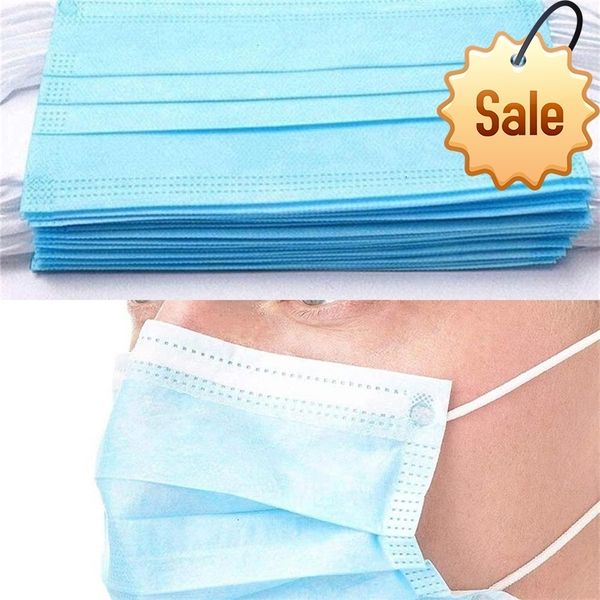 

disposable unisexmask dhl protection 3-layer and personal health mask with earloop mouth face safactory