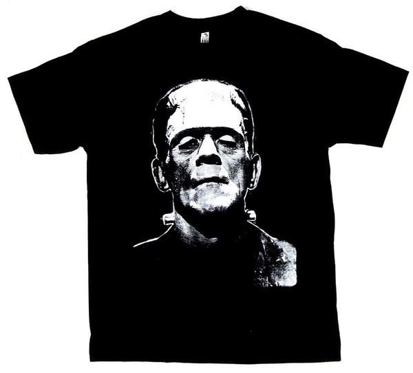 

frankenstein horror movie scary monster tee black fashion 3d letters print printed sport hooded sweatshirt hoodie men t shirt