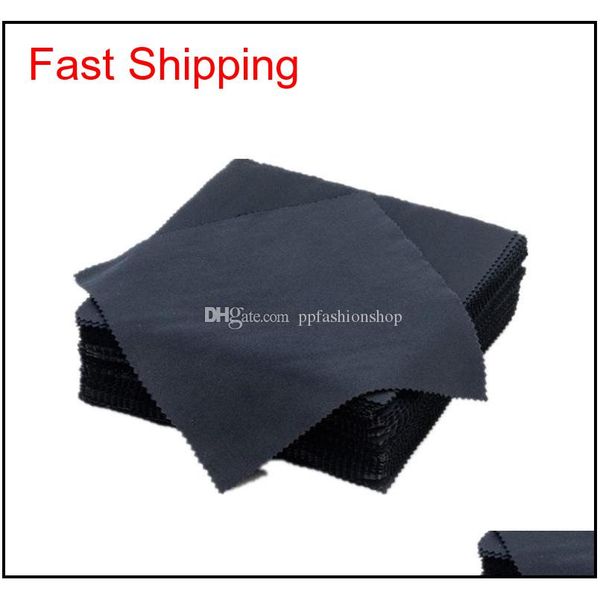 

1set=100pcs gray cleaning cloth microfiber glasses cloth sunglasses accessories three colors eyewear lens clo qylkhq beauty888