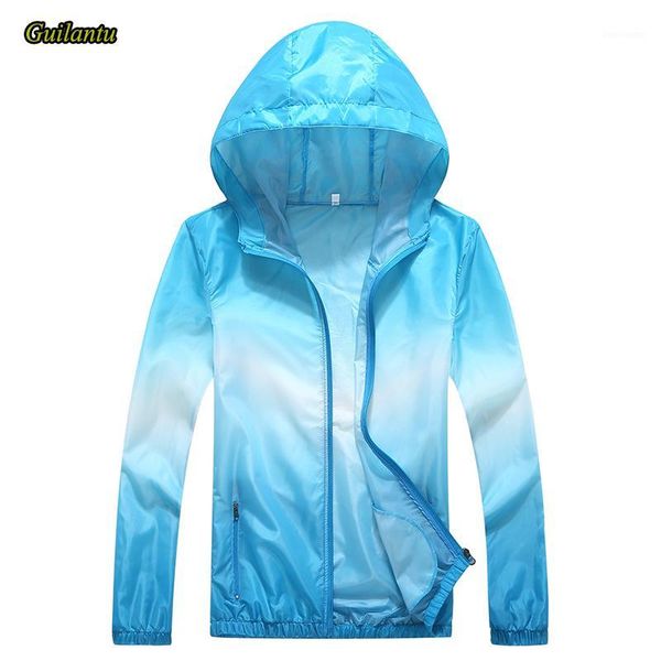 

guilantu 2020 summer hooded windbreaker jacket women coat zipper pockets plus size 4xl bomber basic jackets outwear female1, Black;brown