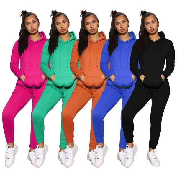 

2020 spring wholesale women two piece set suit solid color jumpsuits