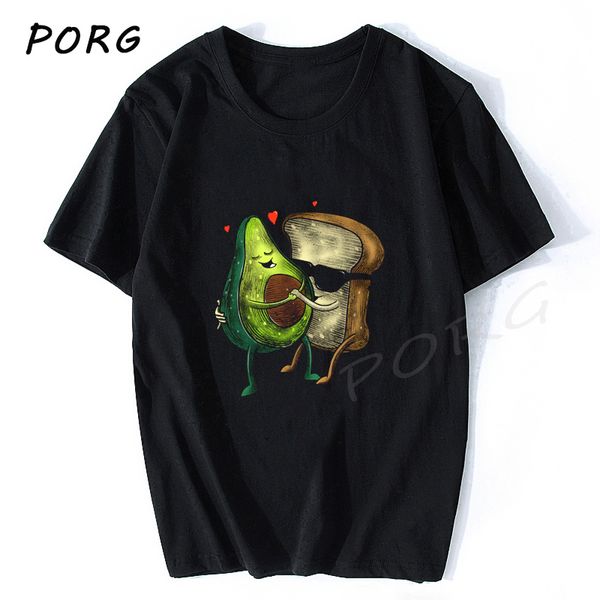 

avocado and bread fashion harajuku summer tumblr instagram vintage kawaii design funny new sport hooded sweatshirt hoodie men t shirt